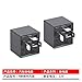 40A12V4-pin Dual Normally Open Fan Relay Heat Dissipation Heater Automotive Relay