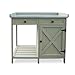 Produktbild HABAU Pflanztisch mit Unterschrank  Gartentisch aus FSC®-zertifiziertem Massivholz mit Arbeitsfläche & Stauraum  98 x 48 x 95 cm  Grau