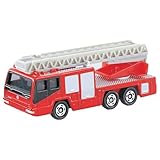 Tomica No.108 Hino Aerial Ladder Fire Truck by Takara Tomy