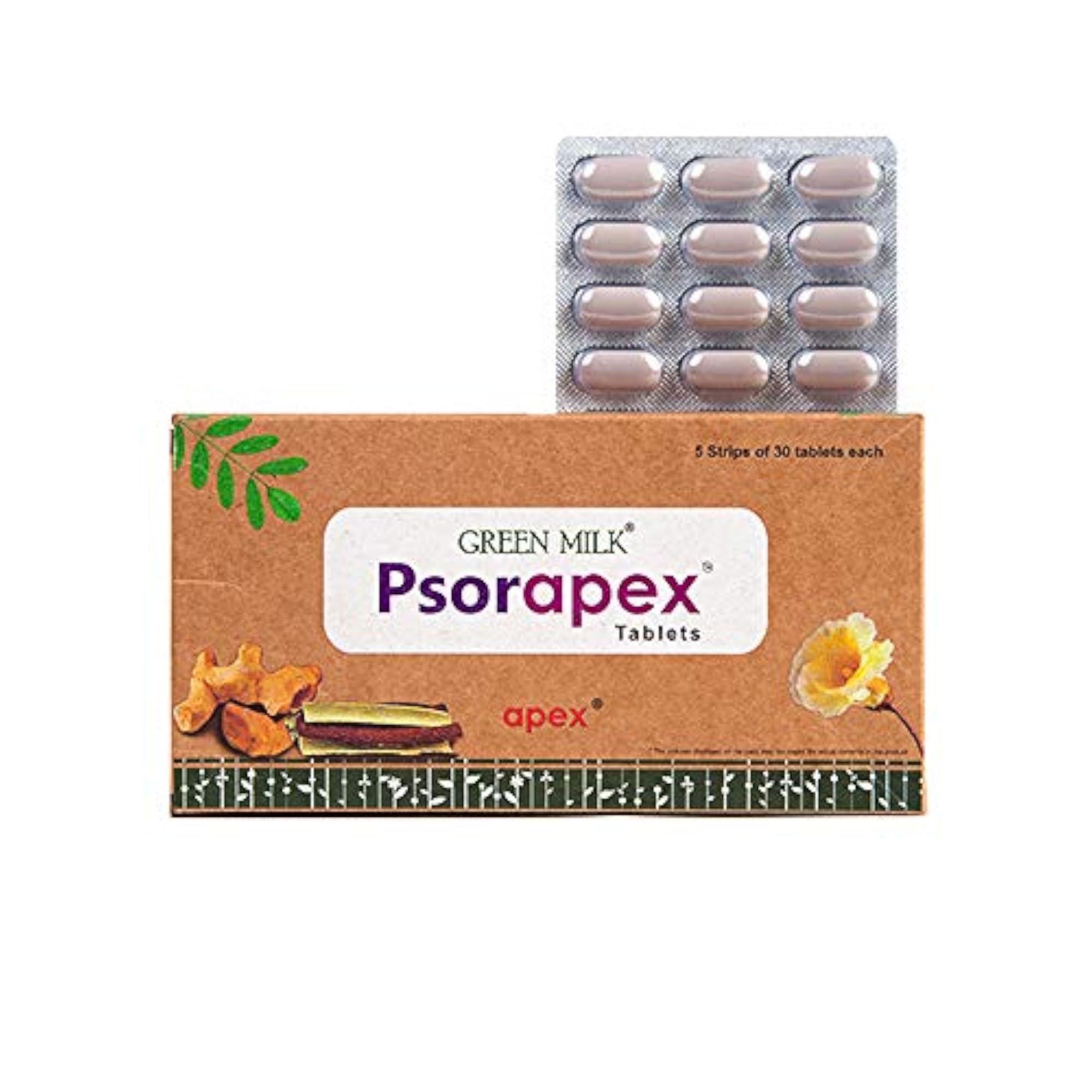 Green Milk Psorapex Tablets