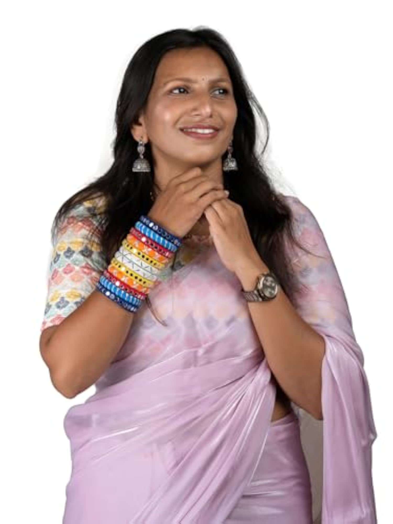 Aadhya Handcrafted Cotton Thread Bangle Set for Women & Girls