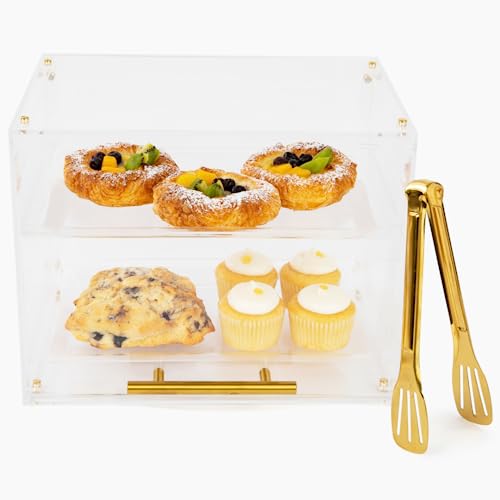 PASTREEBOX & CO.™ Bakery Display Case Countertop Bread Display Case