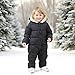 BFUSTYLE Baby Boy Snowsuit Fashion Infant Girls Winter Outfit 18-24 Months Clothes Toddler Snow Suit Puffer Jacket Size 18 Month