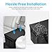 Autorder Car Seat Organizer for 2020-2025 2026 Ford Explorer Accessories Portable Backseat Organizer with Lid Handles Multipurpose Car Floor Storage for Kids Toys Baby Products Daily Necessities