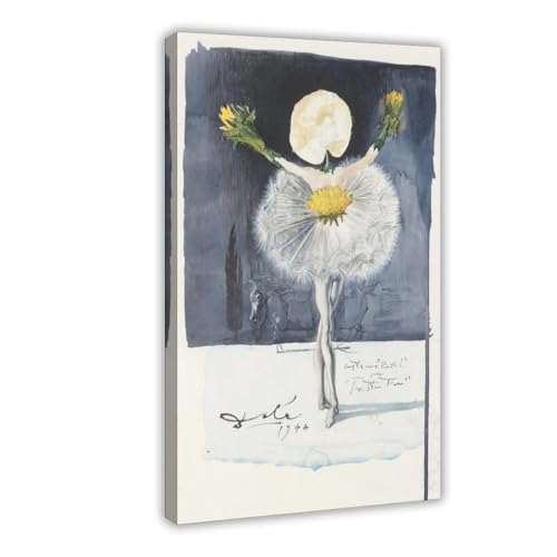 Salvador Dali Danse du pissenlit impressions giclées vintage toile