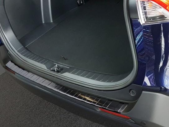Matzwart RVS Achterbumperprotector Toyota RAV4  5th Gen.  2018 Suzuki Across 2020 Ribs