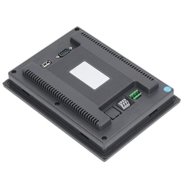 Raguso Pantalla Táctil TFT LCD, Interfaz de Máquina de Hombre de Pantalla Táctil de Control Industrial de Alta Precisión de Reemplazo con Retroiluminación para PLC