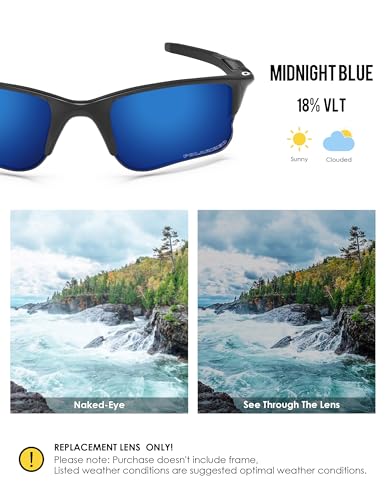 Image of BLAZERBUCK Replacement Lenses & Sock Kit for Oakley Half Jacket 2.0 XL OO9154 Sunglass