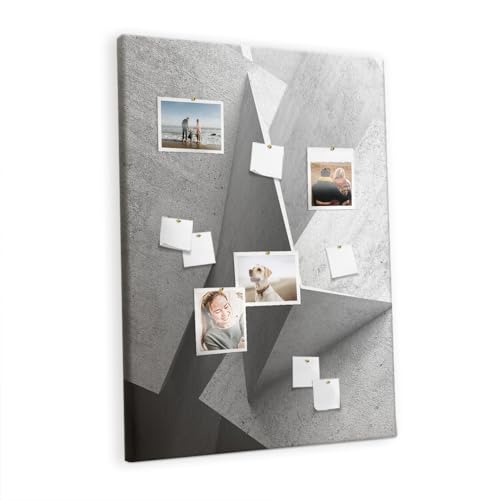 Planche liege horizontal metallique avec motif abstrait geometrique 100x140cm