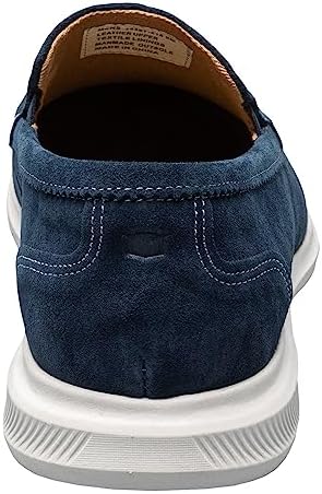 Florsheim Men's, Hamptons Moc Toe Venetian Loafer Navy Suede 11.5 M | Image 5