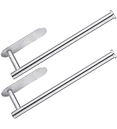 CUXIXA Paper Towel Holder Under Cabinet 2 Pack,Stainless Steel Paper Towel Holder Wall Mount for ...