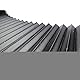 SPORTARC CNC-Maschinenschutz, Staubtuch, Fräsmaschine, flexibel, schützend, flach, Akkordeon-Faltenbalg-Abdeckung, Werkzeug, Schwarz, 300 mm