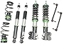 Rev9 R9-HS2-104 Hyper-Street II Coilover Suspension Lowering Kit, Mono-Tube Shock w/ 32 Click Rebound Setting, Full Length Adjustable, compatible with Toyota Yaris (XCP90/XCP130) 2006-14