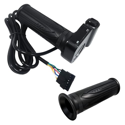 goduog KH-DX 36V E-Bike Throttle Grip with LCD Display & Cruise Control - Compatible with Jetson Bolt Pro/JX10, Atlas, Ancheer, DYU D3F/D2F/C3/C4 (250W)
