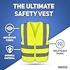 NEIKO High Visibility Safety Vest ANSI Class 2, No Pocket #1