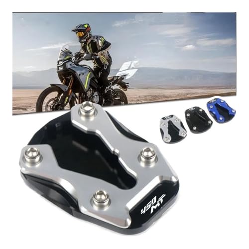 Extension béquille CFMOTO 450MT accessoire idéal pour le bivouac