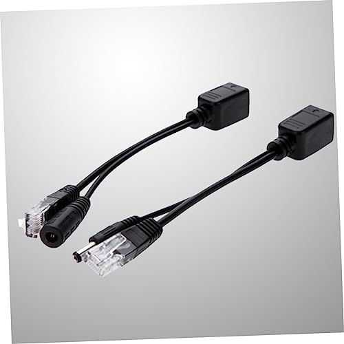 jojofuny 6pcs Poe Injector and Splitter Kit Dc Jack Poe Splitter for IP Cameras Routers Ethernet miniatura 7