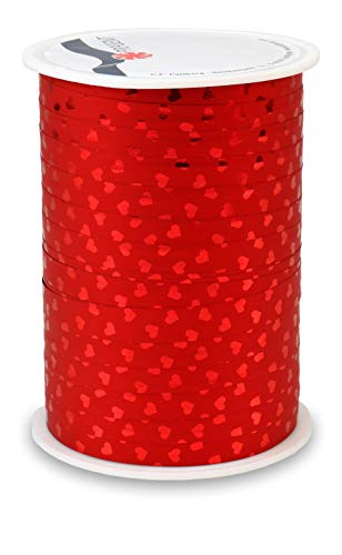 Image of Prasent - Cherie Curling Ribbon Red 100-m-Spool 10 mm