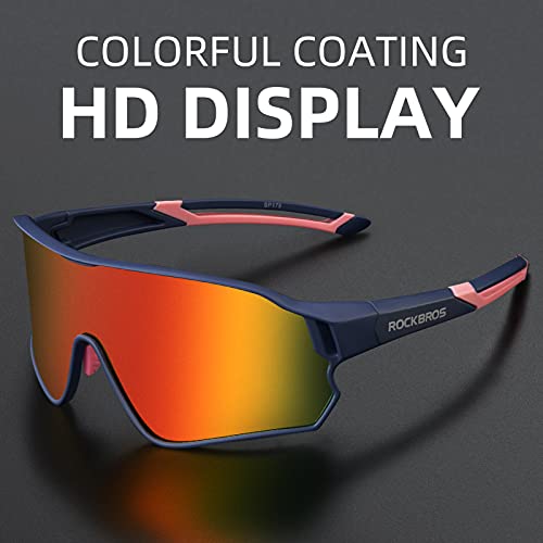 Image of ROCKBROS Polarized Sunglasses UV Protection for Women Men Cycling Sunglasses