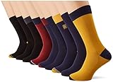 Tissu doux et ultra-respirant Serge Blanco - Lot de 9 Paires de Chaussettes de Ville coton homme