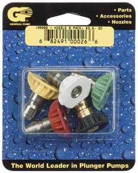 General Pump Puntas de pulverización 5/PK #3.0 #105082