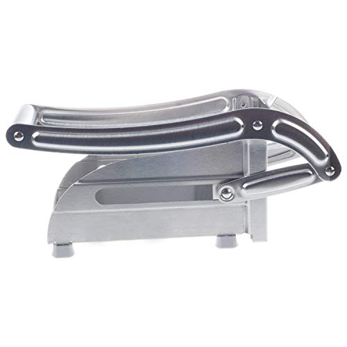 Image of Yorten French Fries Potato Chips Strip Cutting Cutter Machine Maker Slicer Chopper Dicer+2 Blades Maker Slicer Chopper Dicer + 2 Blades Material. Silver