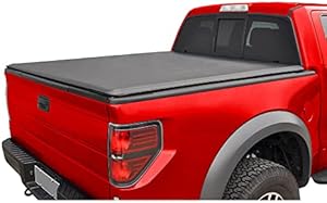 MaxMate Soft Roll Up Truck Bed Tonneau Cover Compatible with 1999-2016 Ford F-250 F-350 Super Duty | Styleside 6.75' Bed (81") | TCF169027