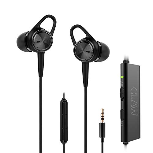 CLAW ANC7 Active Noise Cancelling Earphones with Microphone...
