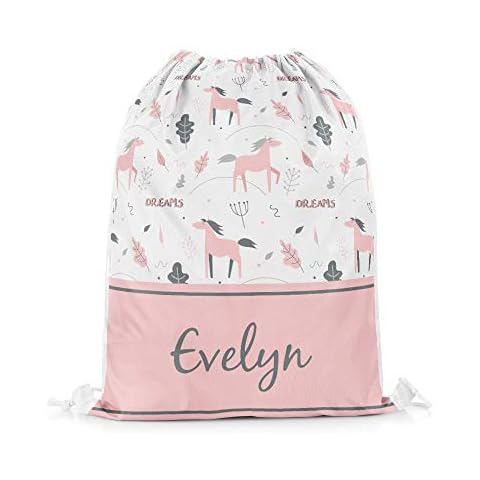 Tee Monkey Personalised Name Drawstring Bag Cover