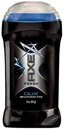 AXE Fresh Deodorant Stick, Clix, 3 Ounce, (Pack of 6)