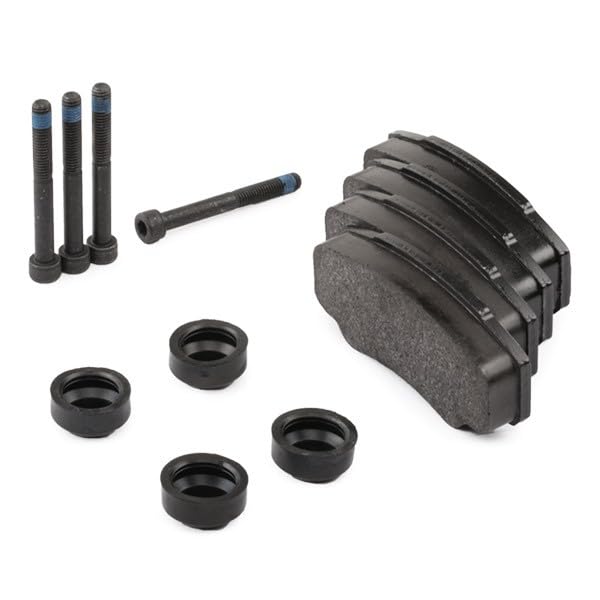 Bosch BP2031 - Pastiglie Freni Auto, Asse Posteriore - Qualità Bosch - Riduzione del Rumore e della Polvere - Certificazione ECE-R90 - Senza Rame - 1 Confezione da 4 Pastiglie