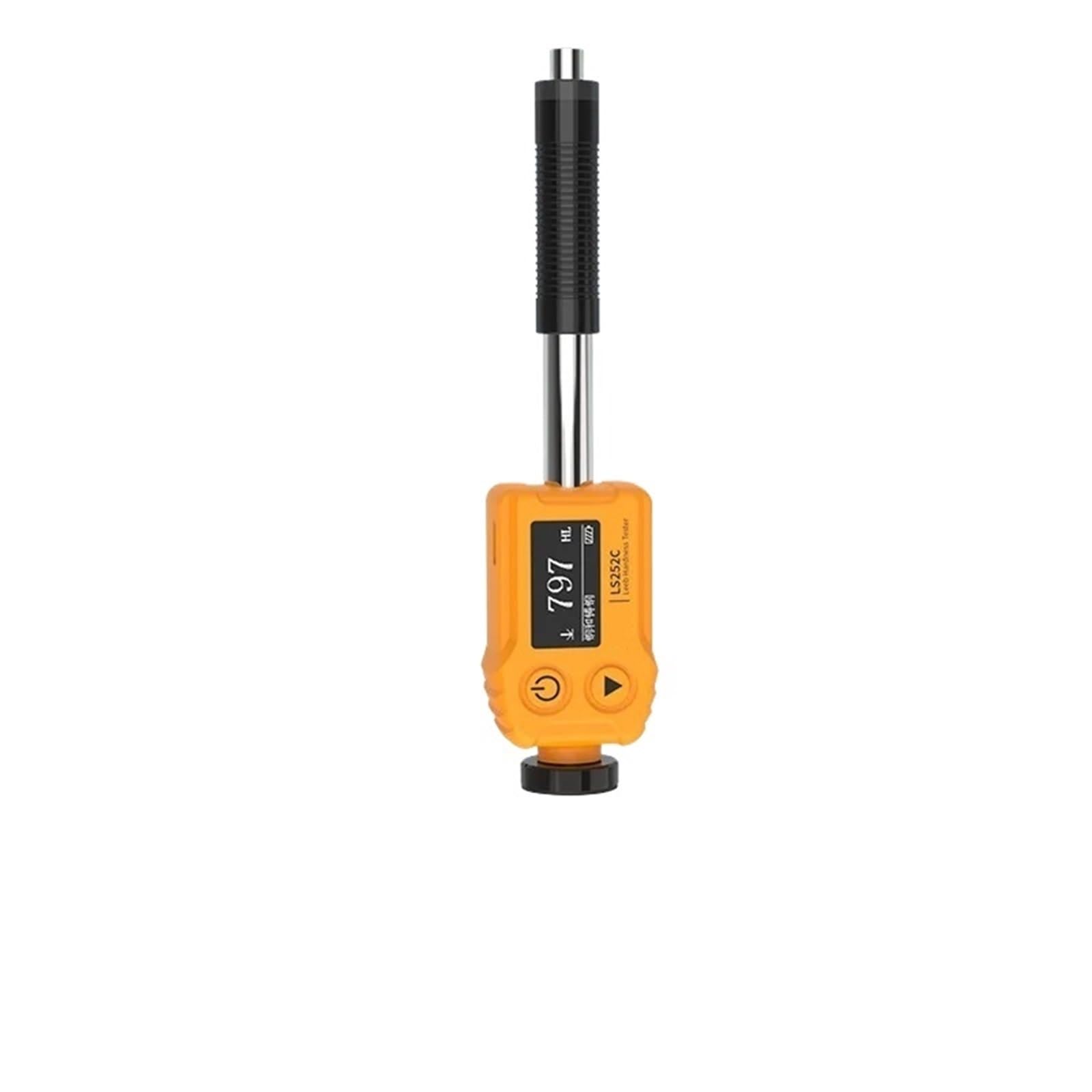 CUDTAPI Digital Leeb Hardness Tester Portable Metal Durometer Handheld Hardness Tester High Accuracy Small Mass Steel Durometer LS252C