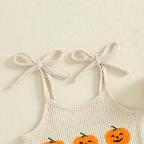 Image of Thanksgiving Baby Girl Outfit Toddler Turkey Romper Overalls Jumpsuit