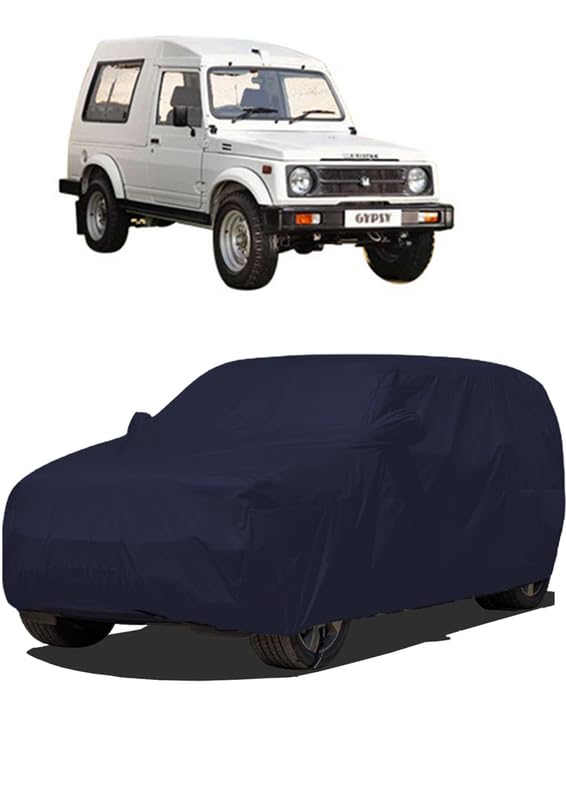 Image of J S R Waterproof Body Car Cover for Maruti Suzuki Gypsy