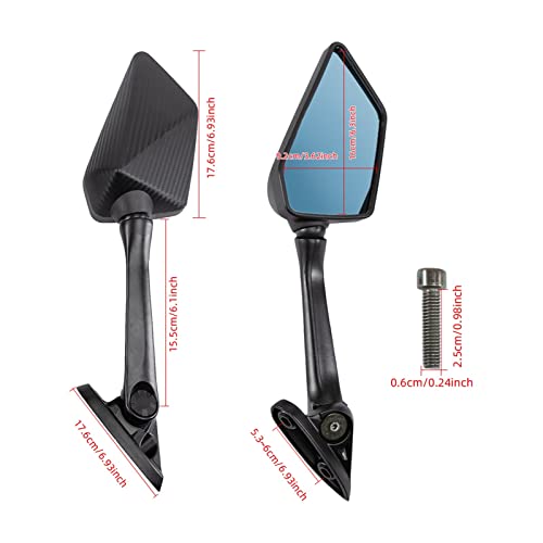 Espejos retrovisores moto Xmax 300 125 250 400 par de retrovisores laterales 2017-2019 3