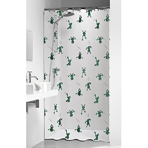 Sealskin Freddy Cortina de ducha PEVA Verde Cover