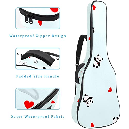 Hondank Housse de protection épaisse en éponge imperméable pour guitare acoustique, électrique, basse, guitare classique… - Les Beatles, Paul McCartney, John Lennon, RIngo Starr, George Harrison Hondank Housse de protection épaisse en éponge imperméable pour guitare acoustique, électrique, basse, guitare classique… – Image 5