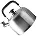 Cabilock 4. 5L Caldaia in Acciaio Inox Bollitore per Il tè Fondo Piatto Bollitore Piano Cottura tè Caldaia Caldaia di Fischio Teiera per Tutti I Stovetops Elettrica A Gas