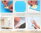 happygo Wall Mirror Self Adhesive Mirrors High Clear Mirrors Anti shatter wall mounted mirror sticker Self Adhesive Mirror Tiles (30 x 30cm),Non Glass High Definition Flexible Frameless,Removable - Image 9