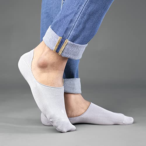 Image of SockSoho Premium Loafer Cotton Socks for MEN - (COLOR: Multicolor | Loafer Length | 7-12 UK Size)