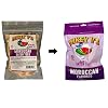 Mikey Vs Moroccan Gator Toes Deep-Fried Garlic Snacks, Crunchy Garlic Bites, 3.9 oz Bag