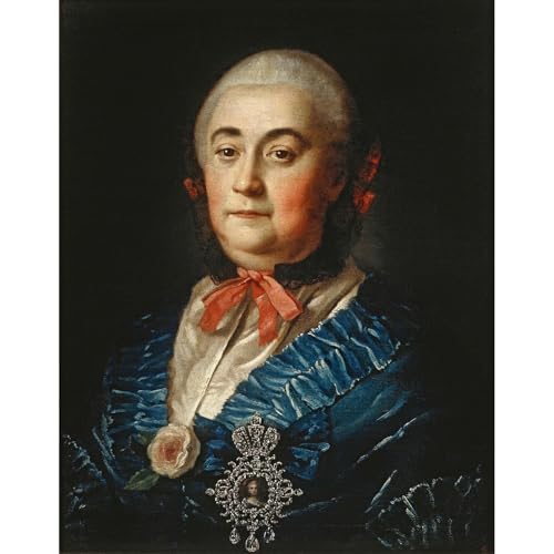 Impression giclée Aleksey Antropov Portrait d'AM Izmailova toile 76x101 cm