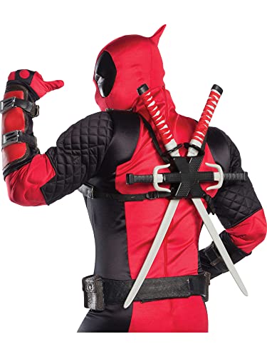 Rubie's Official Marvel Deadpool Grand Heritage Costume, Adult Premium Superhero Fancy Dress