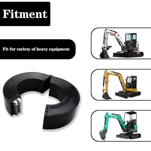 Image of 8 Pack 70MM Excavator Bucket Pin Shim Kit Detachable for Excavator and Skid Steer Fit for Cat Volvo New Holland Komatsu, 5mm Thickness