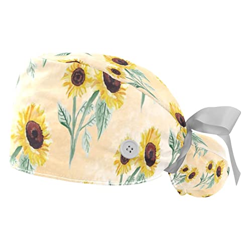 Chapeaux de travail ajustables JDEZ avec bandeau anti-transpiration pour homme et femme x2