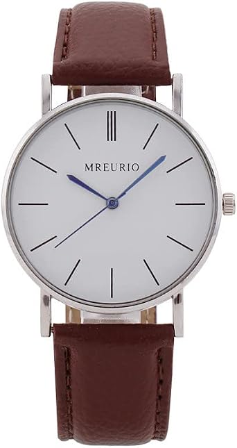 Mens Wristwatch, Simple, Stylish, Thin, Casual, Boyfriend, Girlfriend, Womens, Unisex, Analog, Quartz Watch, Popular, Leather Strap, Business, Wristwatch, Multifunctional, Stylish, Sports Watch,
