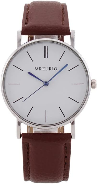 Men's Wristwatch, Simple, Stylish, Thin, Casual, Boyfriend, Girlfriend, Women's, Unisex, Analog, Quartz Watch, Popular, Leather Strap, Business, Wristwatch, Multifunctional, Stylish, Sports Watch,