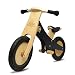 Kinderfeets Chalkboard Wooden Balance Bike, Classic Kids Training No Pedal Balance Bike, Black