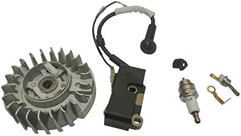 Amazon Jrl フライホイール イグニッションコイル スパークプラグオン オフストップスイッチ 4500 50 5800チェーンソー キャブレタークリーナー 車 バイク