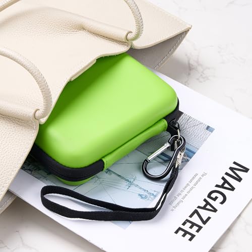 Image of ProCase External Hard Drive Travel Case for 2.5 inch HDD /SSD -Green | Fits Seagate Portable, Samsung T9, WD Elements, My Passport, Toshiba Canvio Basics, 1TB-5TB Drives, USB 3.0 HDD /SSD Storage
